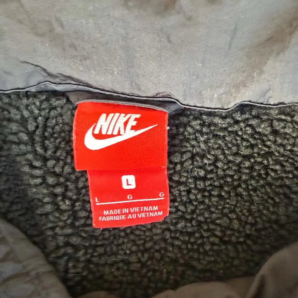 Nike Air Sportswear Fleece-Lined Coaches Jacket Black 861638-010
